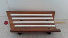 Xylophone Portable Size Musical Instrument Folk Art Wooden Base metal Tubes Euc