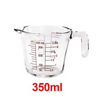 Professional 3-pc Glass Measuring Cup Set  1 2 4-cup Heat-resistant Recipes labs