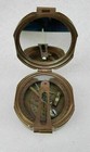 Nautical Brass Compass Antique Stanley London Brunton Compass With Wooden Box