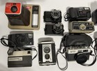 Vintage Camera Lot Kodak Ricoh Pickwik Minolta    Lot Of 14
