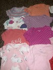 Lot Of 17 Pieces Baby Girls Bodysuits Clothes Size 6-9 Months