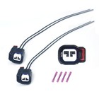 2pcs Abs Wheel Speed Sensor Connector Pigtail Wiring Harness