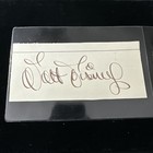 Vintage Walt Disney Signed Page Cut Out