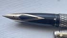 Vintage Sheaffer Imperial Sterling Silver Writing Pen 14k Gold Nib