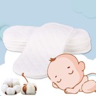 Lot To 40pcs Cotton Nappy Baby Diapers Insert Liners 3 Layers Reusable Newborn 