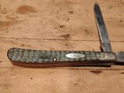 Rare Vintage Case Xx Rare  gray Delrin Handle Slimline Trapper Knife 62048 Sp Ss