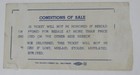 1955 Duke Vs  Navy College Football Game Ticket Stub At Memorial Stadium