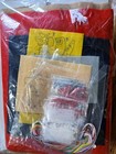 Bucilla 28 In Felt Applique Christmas Stocking Kit Santa   Snowman 83119