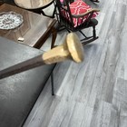 Antique Umbrella With A Gold Colored Knob Handle