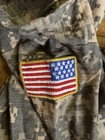 Vermont Teddy Bear Company Military Army Camo Uniform Outfit American Flag 2 Pc