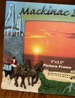 Mackinac Island  Michigan Souvenir Picture Frame
