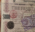 Mexico 1898 Estados Unidos Mexicanos Purple Lady 1000 Pesos Bond Loan Waterlow