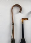 Vintage Handmade Umbrellas Made In Usa And Made In Italy Wood   Leather Handles