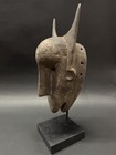 Old African Bambara Mask - Mali  L16-w7 Inch-pre-owned