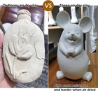 2 2 Lb Air Dry Modeling Clay Natural Kaolin Pottery Sculpt Clay
