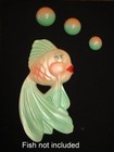 Shaded Bubble Wall Plaques To Go With Vintage Miller Studio Chalkware Fish
