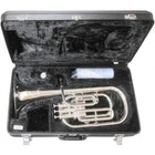 Yamaha Yah-203s Alto Horn Silver Plated Genuine E-flat 3-piston Top Action New