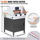 Uimoso Electric Paper Cutter 19  Width  3 14  Thickness  7  Touchscreen
