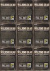 2012 The Walking Dead Season 2 Lot Of 9 Promo Cards Sdcc1 Michonne Danai Gurira