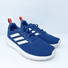 Adidas Boys Lite Racer Cln F35441 Blue Running Shoes Sneakers Size 4