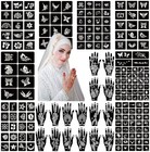 Henna Tattoo Stencil Kit 190pcs  24 Sheets Henna Stencils Reusable Temporary Ind