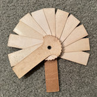 Williams Dairy  oakland  Ca    Extra Product Signal Flag   5  Dairy Wheel   Fan