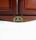 Dmc Creative World Vintage Wooden Embroidery Floss Thread Storage Cabinet Chest