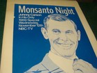 Original Poster 1969 Monsanto Night Johnny Carson 24x36 1 2 -- Nbc-tv