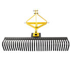 3-point Landscape Rock Rake Garden Tool 5 Ft 360   Rotation For Tractors Hookup