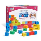 Hand2mind Spanish Reading Rods 3 Pack Word Builder Sets   Bonus Alphabet Chips