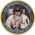 Dl12-2 Dept Of War Dea Usms Secretary Hegseth Pam Bondi Maduro Challenge Coin