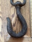 Vintage Antique Industrial Hoist Hook Industrial Steampunk Decor
