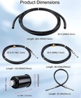 Gas Trucks Complete Nylon Fuel Line Replacement Kit For 88-97 Chevrolet Gmc