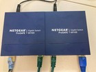 Lot Of 2 Netgear Prosafe Gs105v5 5-port Gigabit Ethernet Switches W  Power