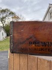 Rare Vintage Pre-prohibition Cream City Brewing Wooden Beer Crate Milwaukee Wis
