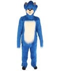 Sonic Hedgehog Costume For Men     Furry Deluxe Party Outfit Halloween Cosplay