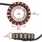 Stator And Gasket For Arctic Cat 650 4x4 2006 2007 2008 2009 2010 2011