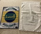 Vintage Tennis Hand Towels Wimbledon Tennis Harrods   The Return Gift Souvenir