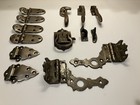 Vintage Ice Box   Cabinet Hardware Lot     Hinges  Latch  Handles