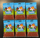 6000 Count   Perler  Bag Light Brown Beads  Ages 6  Arts-crafts-hobbies   6 Pack