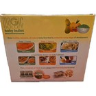 Magic Bullet Baby Bullet Baby Food Maker Kitchen Blender 20-piece Set Open Box 