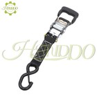 Heavy Duty Tie Downs 4 Piece 1 6     15  Black Ratchet Straps S Hook 5208 Lbs