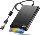 Compact 3 5 Inch Usb Type A c Floppy Disk Drive For Pc   Laptop - Stylish Design