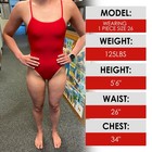 Girls Junior Guard 1-piece Thin Strap Swimsuit-navy-34