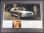 1976 Mercury Station Wagon Car Sales Brochure - Marquis Bobcat Villager Montego