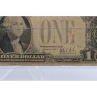 1928 B  1    funny Back    Silver Certificate Blue Seal Circulated Cool Serial  