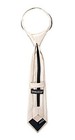  Boy s Dotted Woven Zipper Tie 