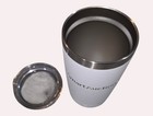 Yeti Rambler 20oz Tumbler White Drink Lid Stainless Steel Logo