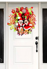 Mickey And Minnie Mouse Christmas Wreath Large 24  Red   Green Front Door Decor