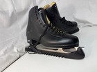 Riedell  Opal Men s Figure Skates Stainless Blade Black Sz 12